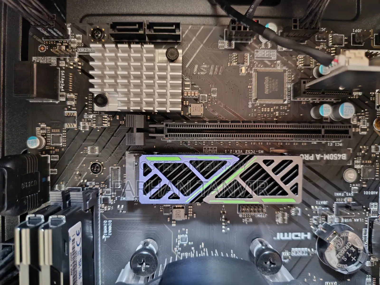 Desktop Computer Msi 16gb Amd Ryzen 5 SSD 512gb