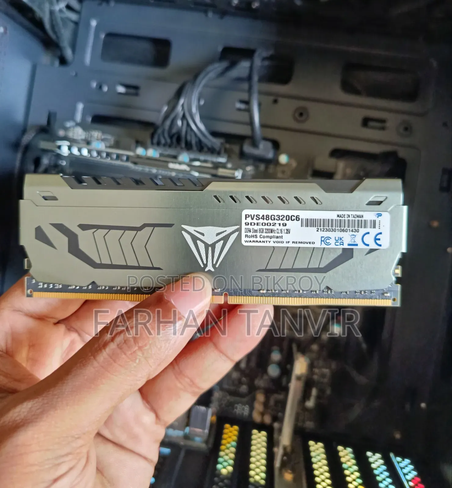 Desktop Computer Msi 16gb Amd Ryzen 5 SSD 512gb