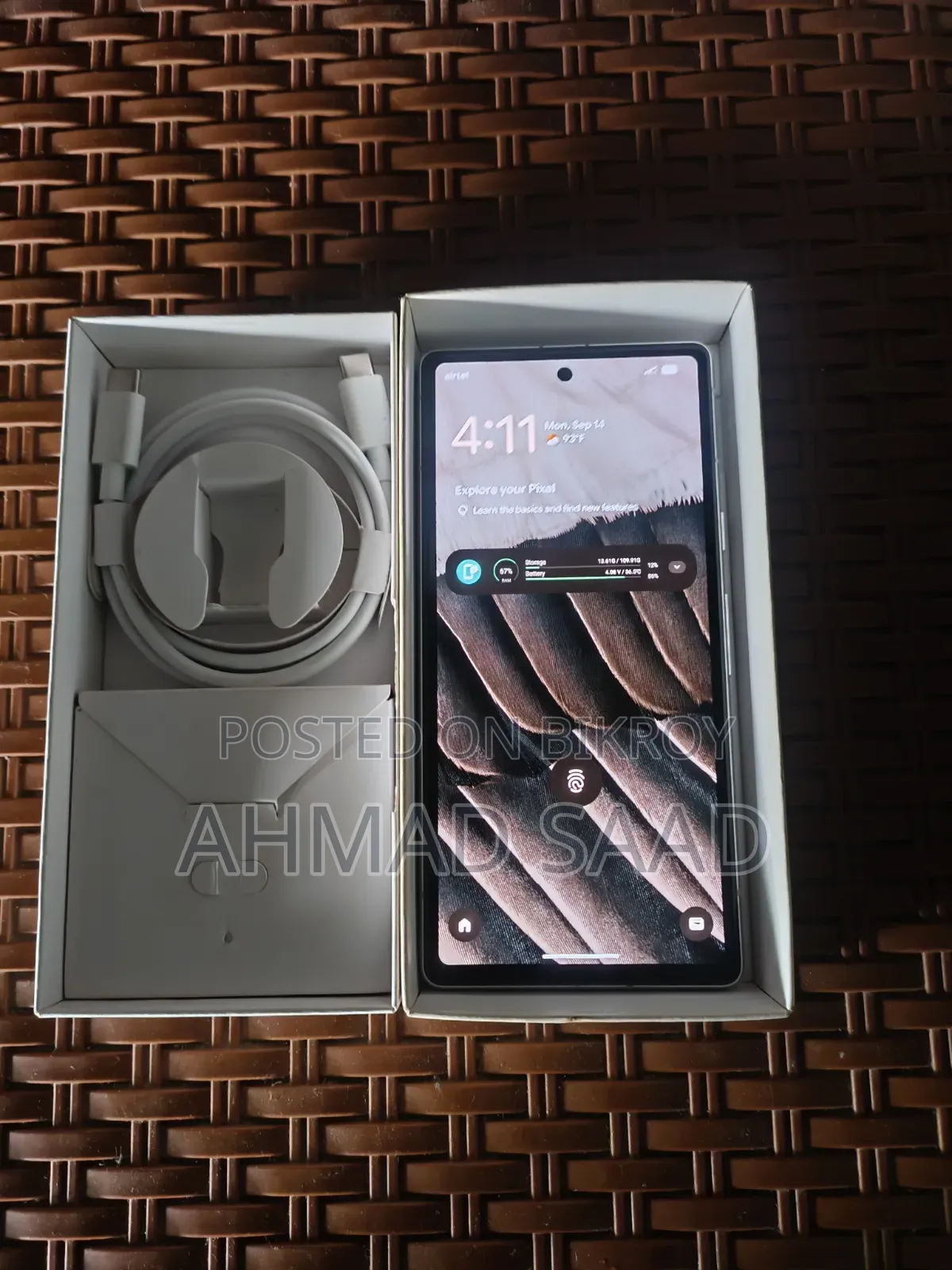 Google Pixel 7a 128 GB White