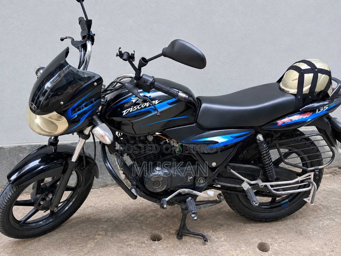Bajaj Discover 135 2008 Blue
