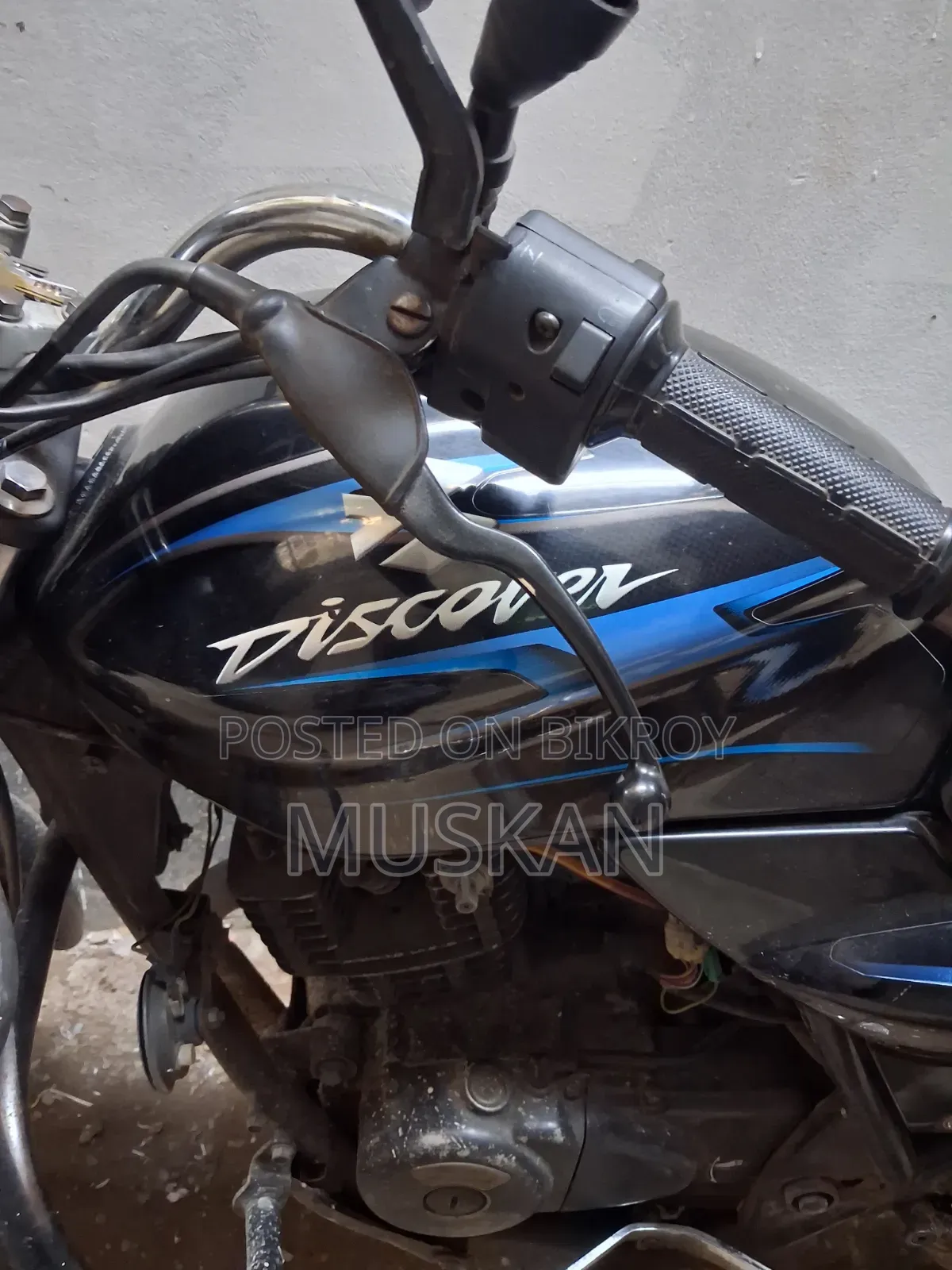 Bajaj Discover 135 2008 Blue