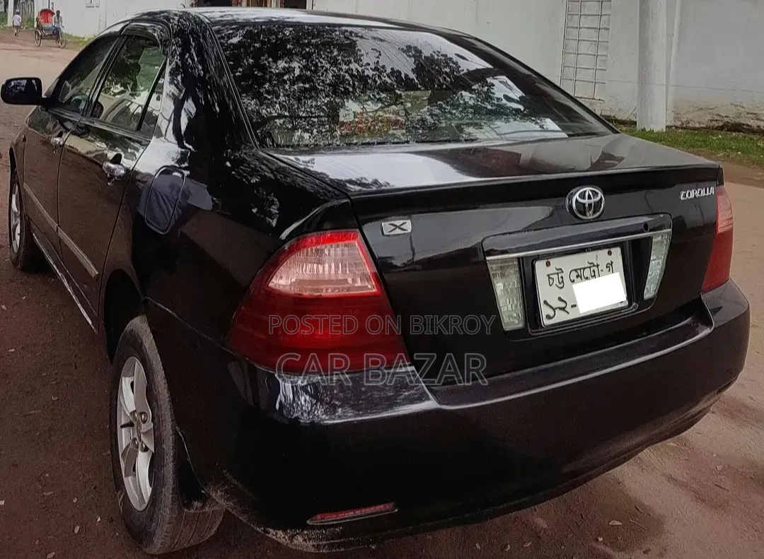 Toyota Corolla Sedan 2004 Black