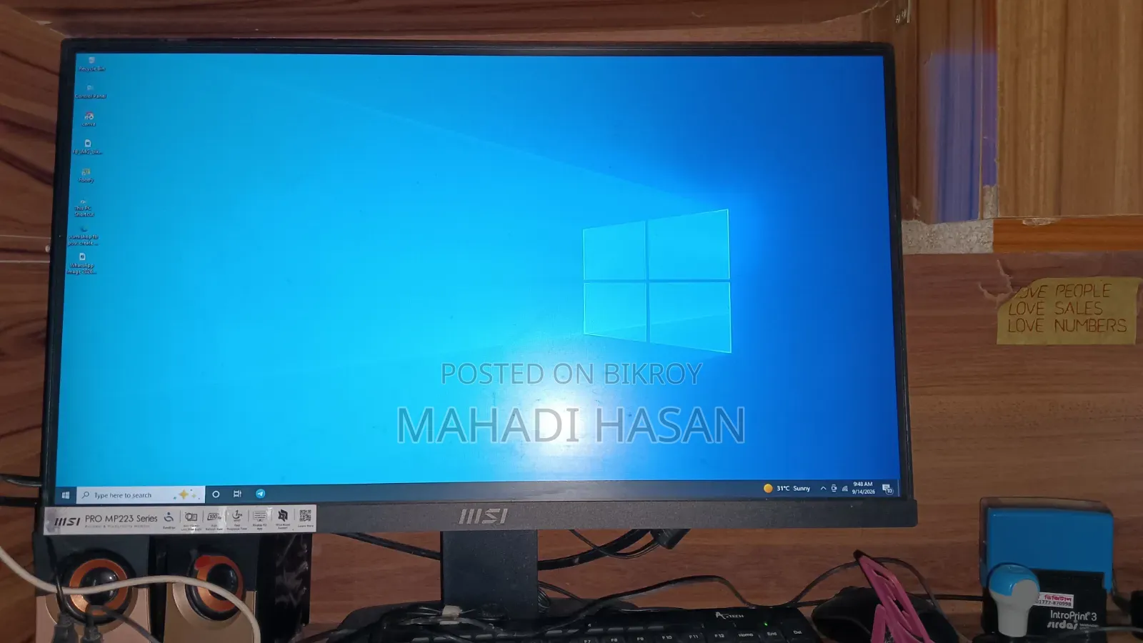 Computer Setup for Sale