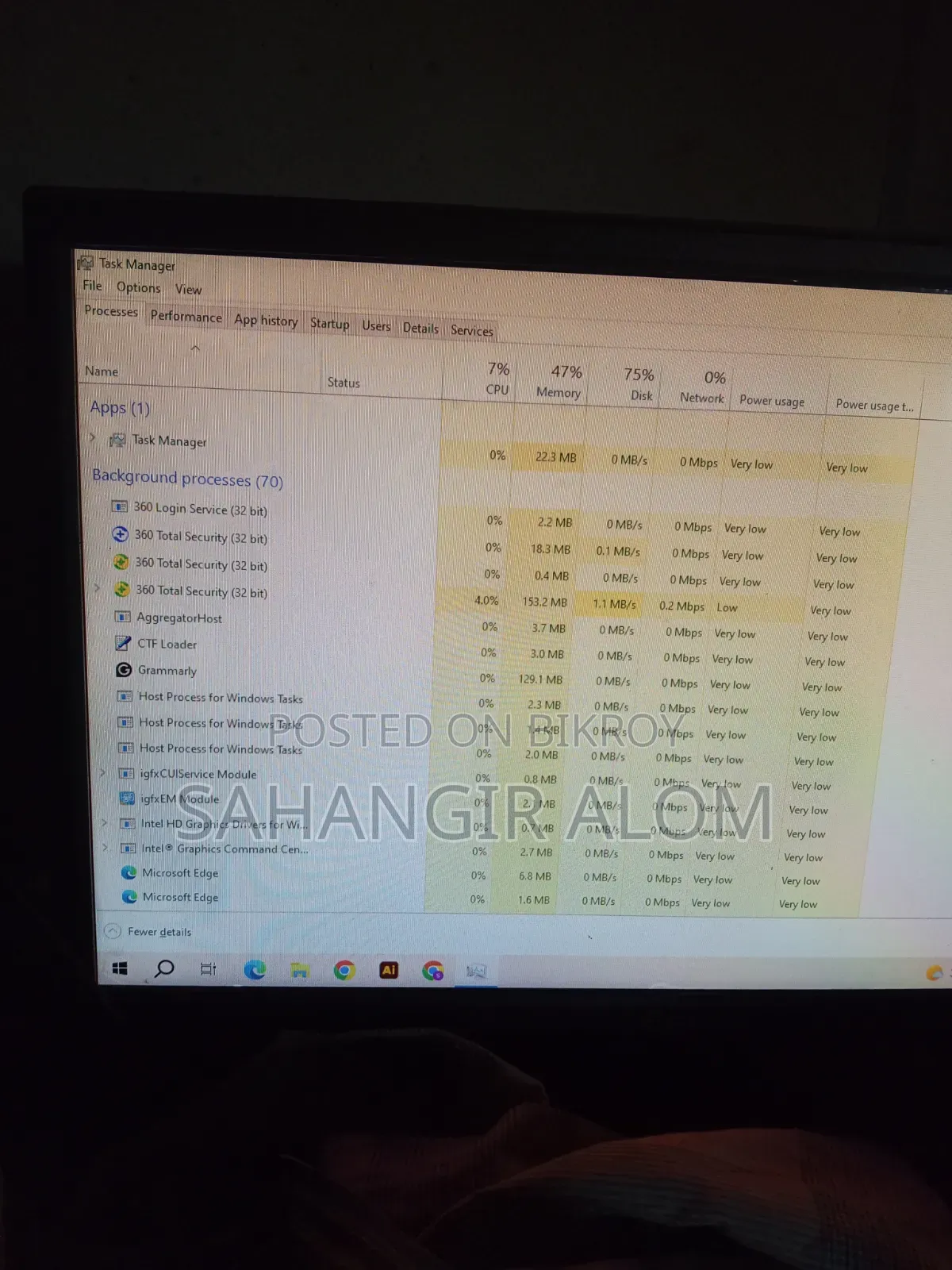 Desktop Computer 8GB Intel Core i3 SSD 256GB