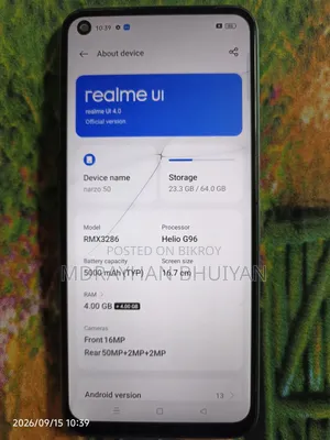 Oppo 64 GB Blue