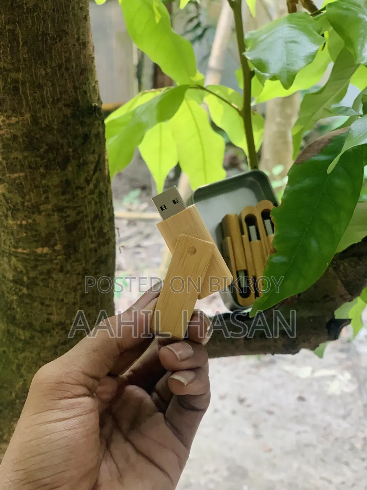 64GB Unique Wooden Design Pendrive