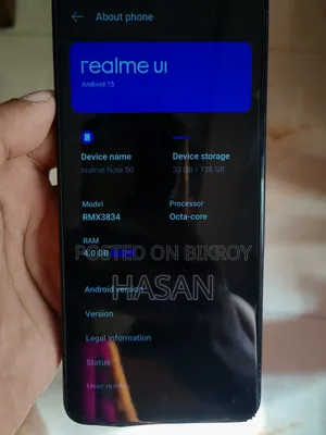 Realme Note 50 128 GB Gray