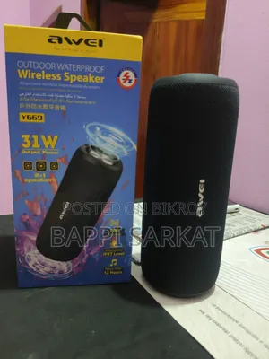 Almost New Awei 669 Bluetooth Speaker (31 Watt)