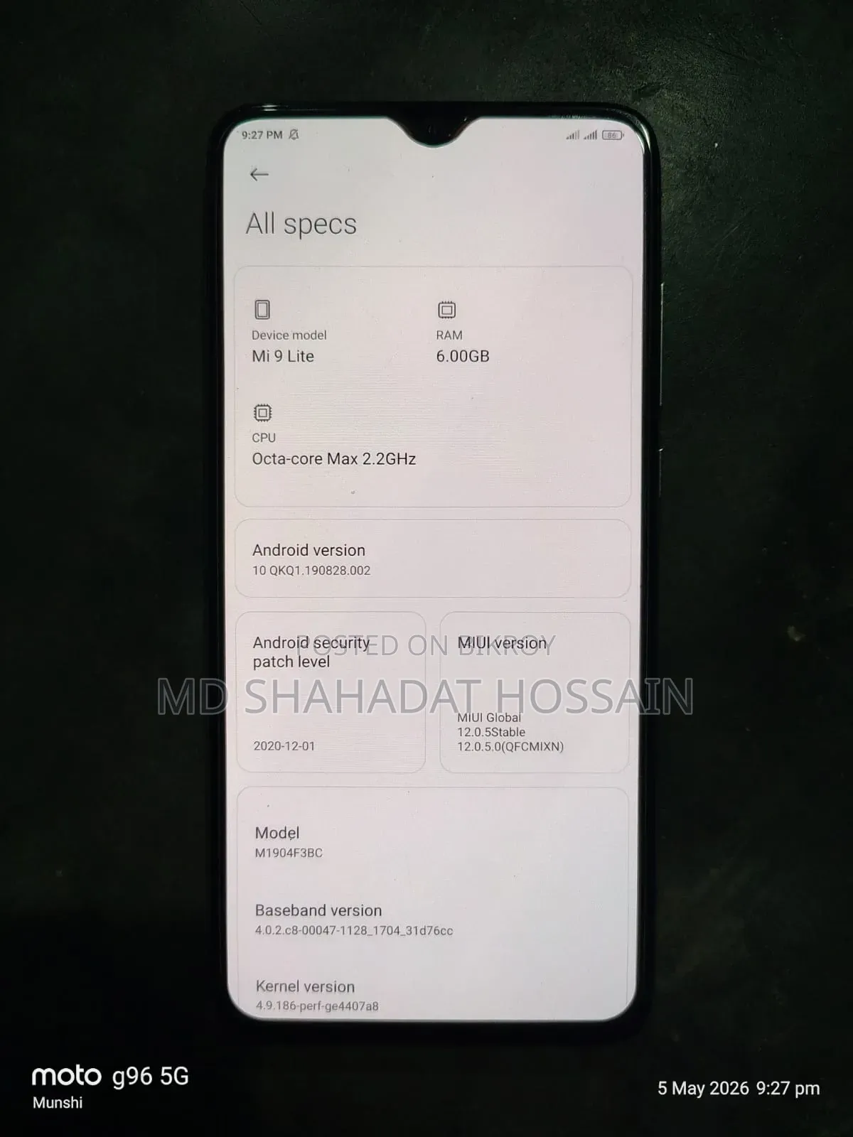 Xiaomi Mi 9 Lite 128 GB White