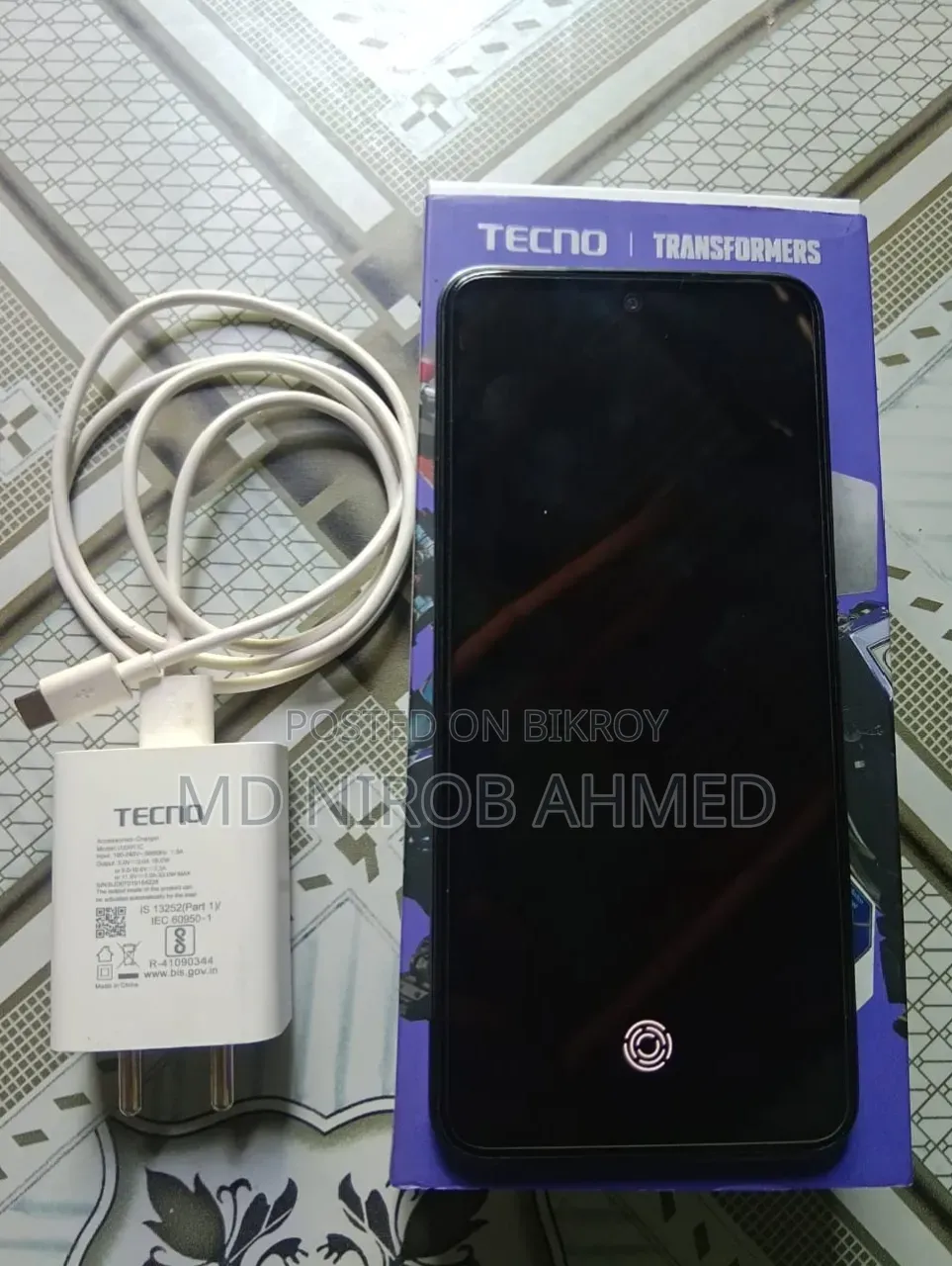 Tecno Spark 30 Pro ১২৮ জিবি ব্ল্যাক
