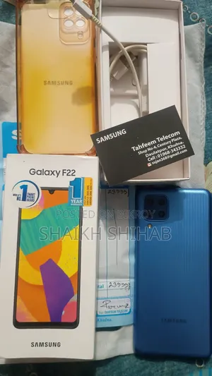 Samsung Galaxy F22 128 GB Blue