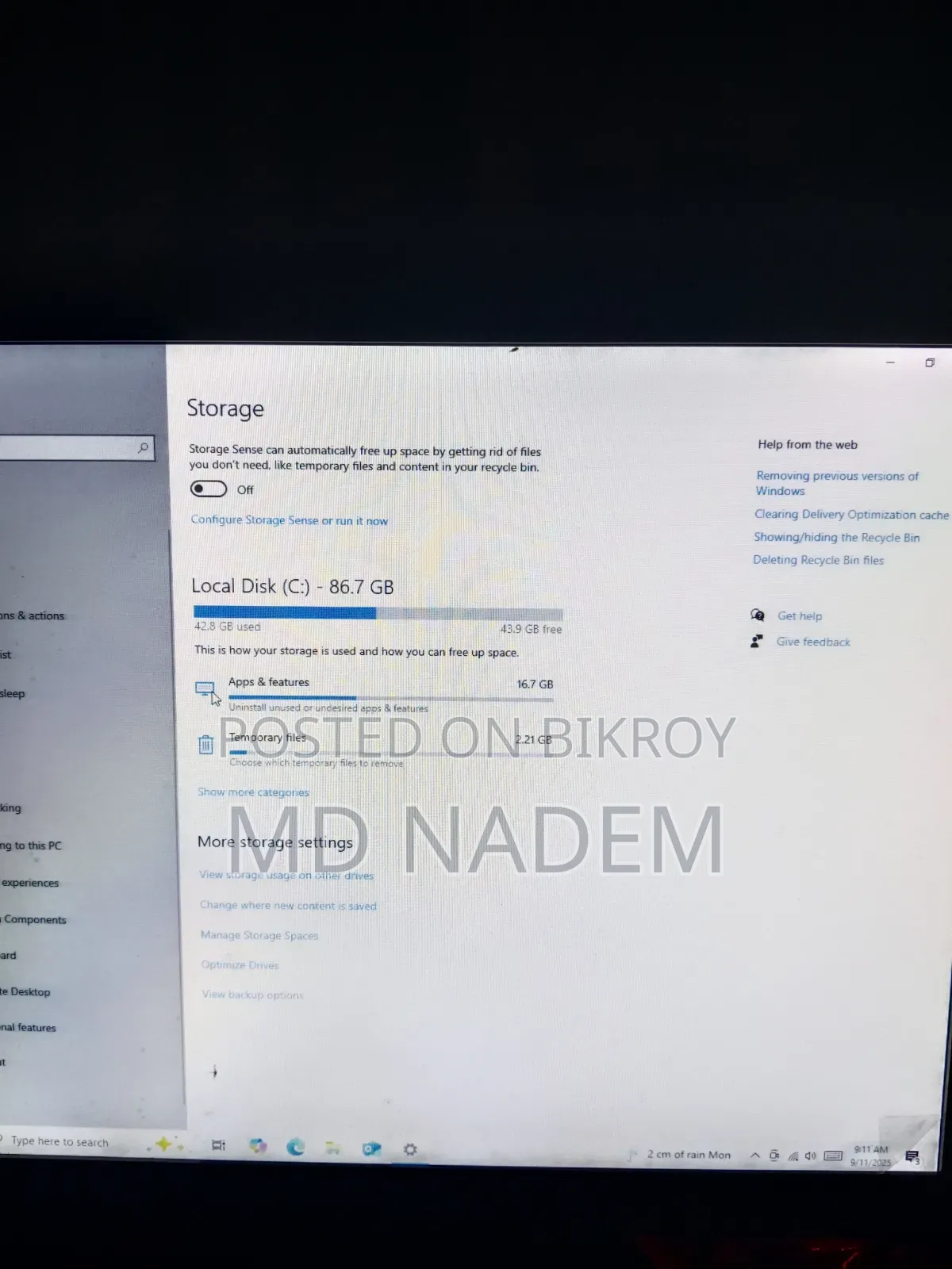 Desktop Computer 12GB Intel Core i3 SSD 128GB