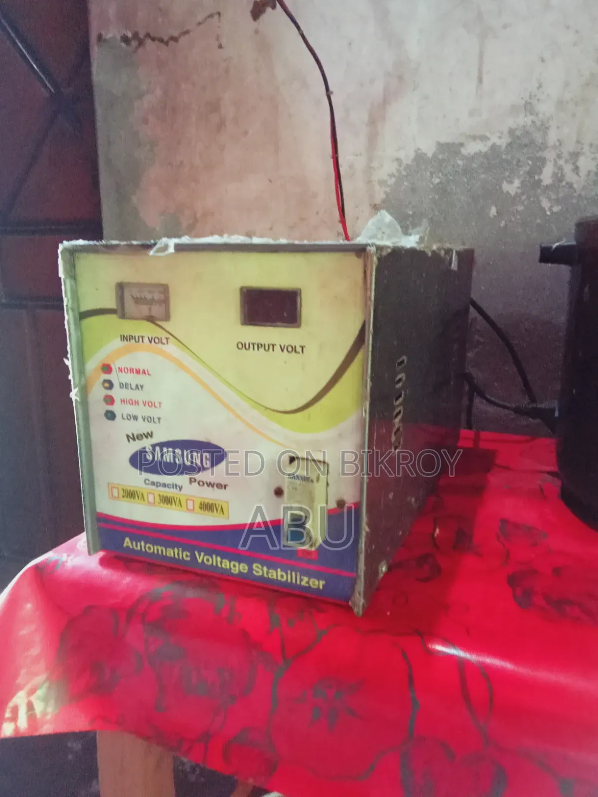 Voltaze Stabilizer 6000VA Samsung Expensive...