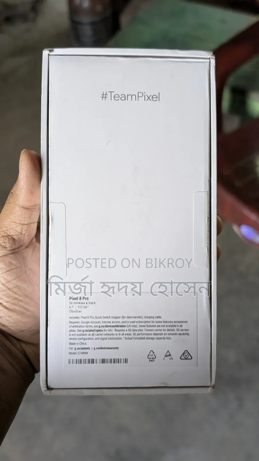 Google Pixel 8 Pro 512 GB Black