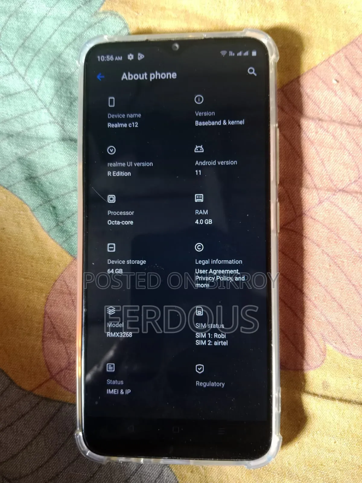 Realme C21Y 64 GB Gray