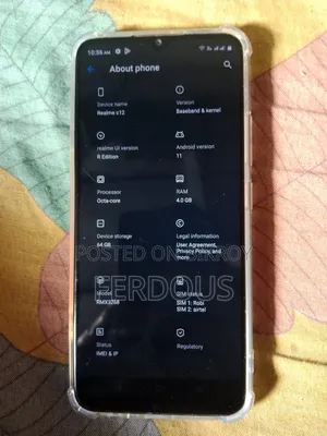 রিয়েলমি সি২১ওয়াই ৬৪ জিবি গ্রে
