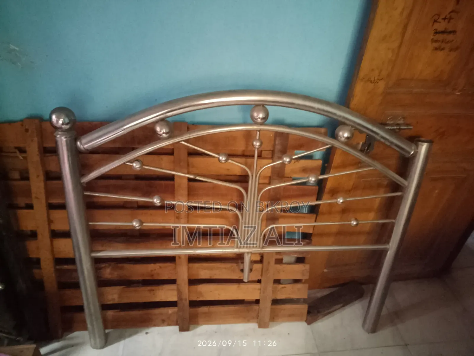Stainless Steel Bed