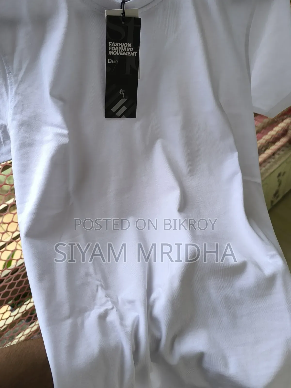 টিনস প্রিমিয়াম ব্ল্যাঙ্ক টি-শার্ট (সাদা)