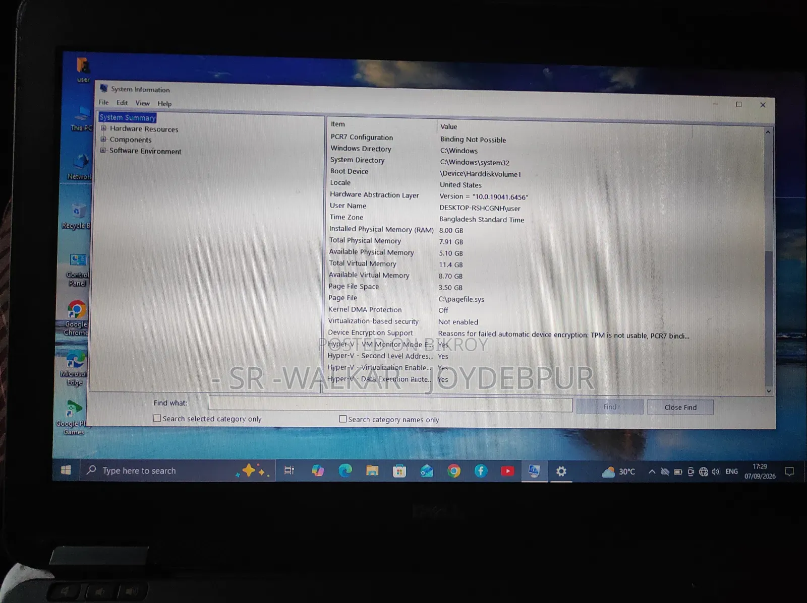 Laptop Dell Latitude E7240 8GB Intel Core i5 SSD 128GB