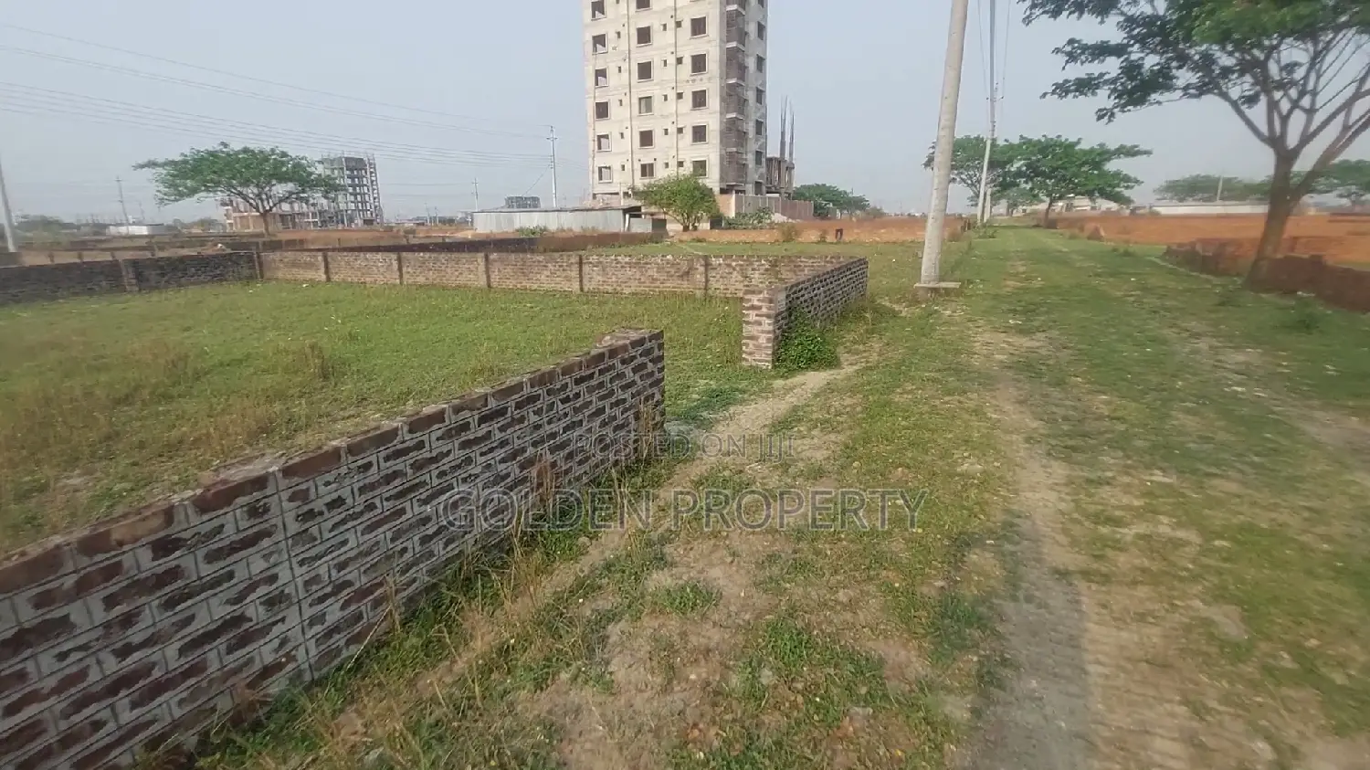 K Block Lake View Corner Plot Sale 7.26 Katha