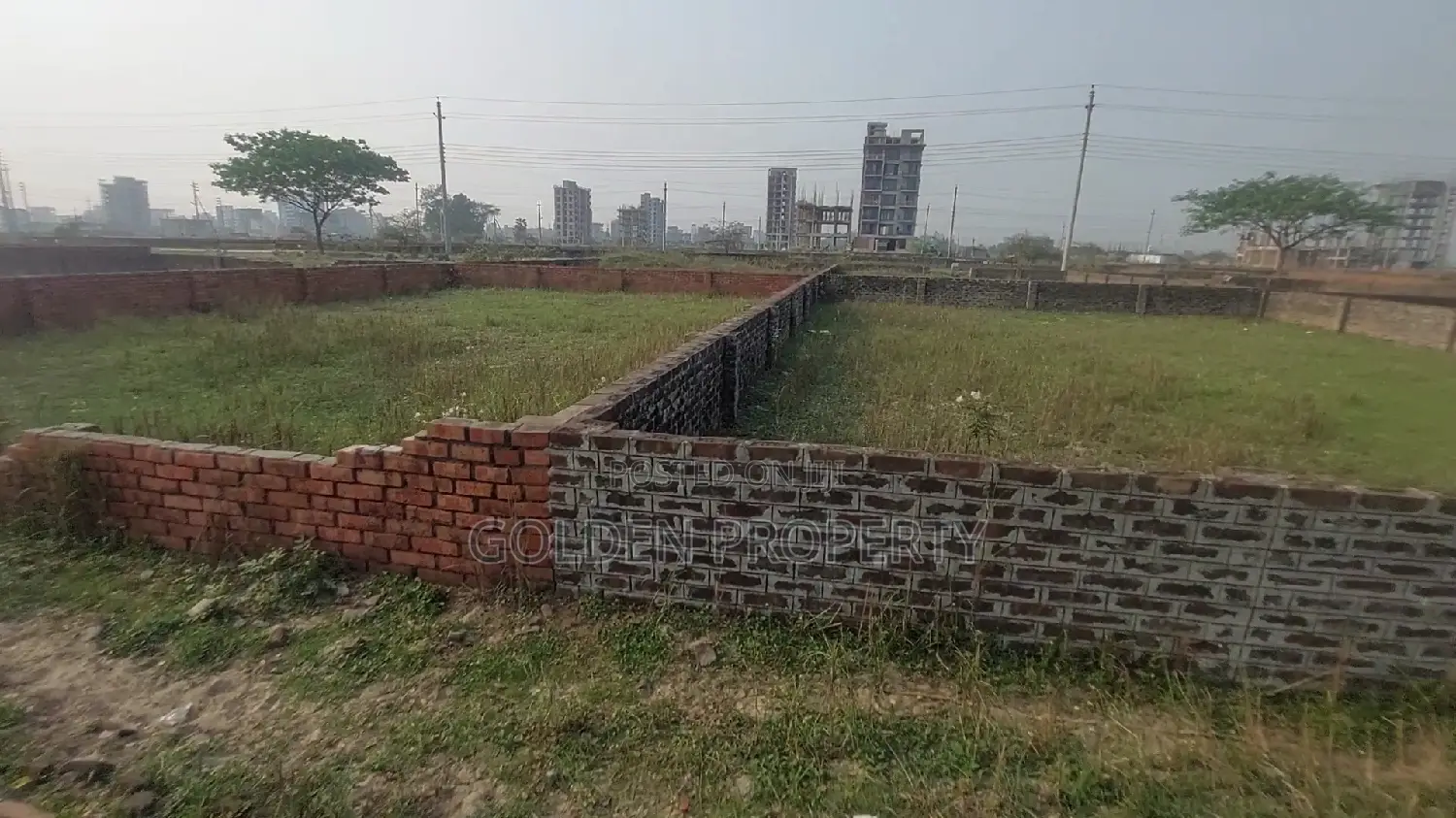 K Block Lake View Corner Plot Sale 7.26 Katha