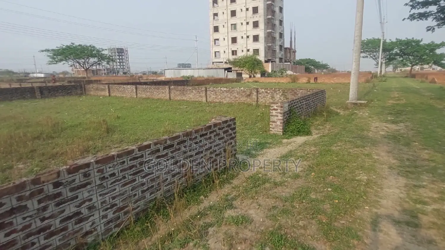 K Block Lake View Corner Plot Sale 7.26 Katha