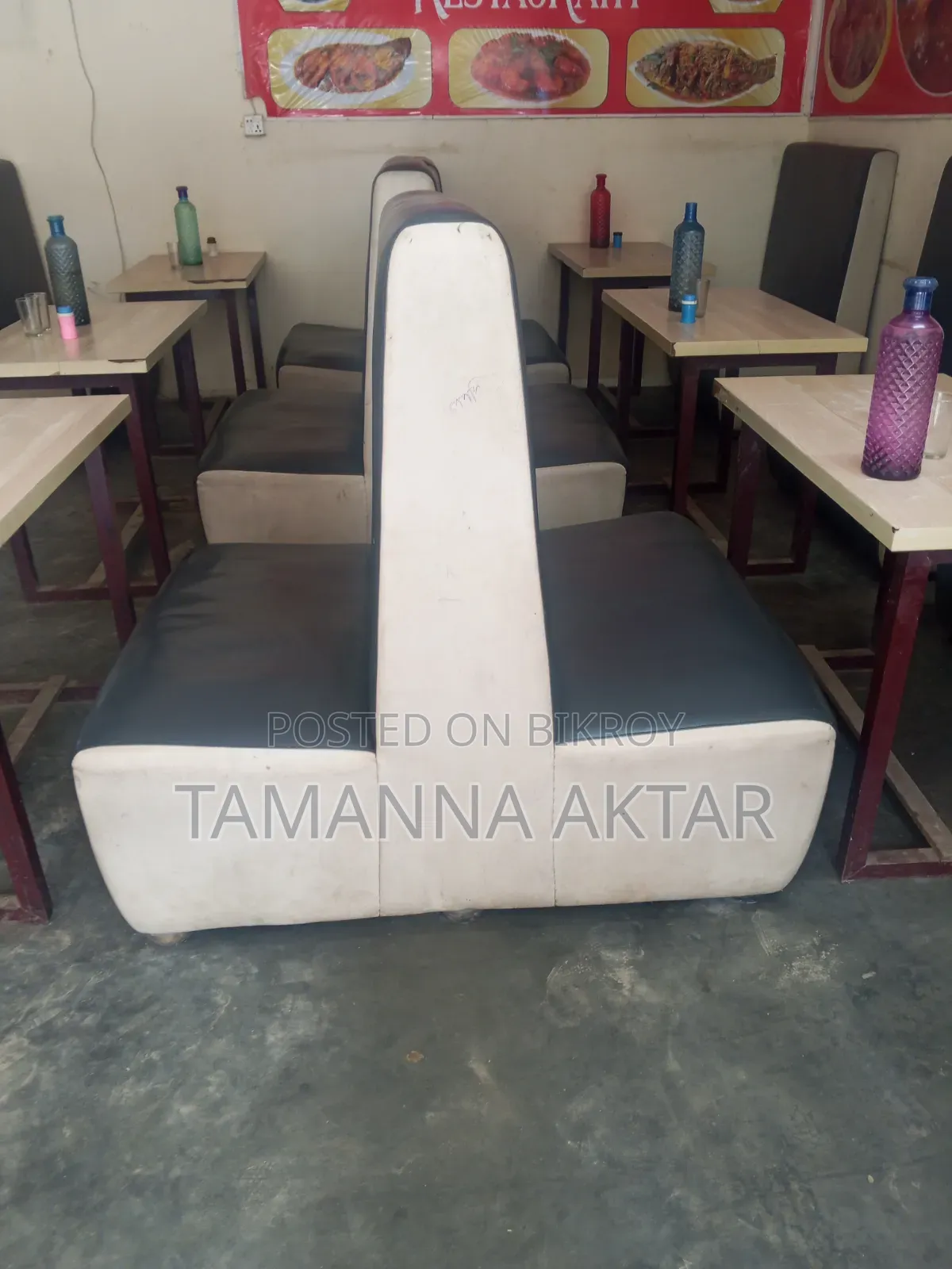Restaurant chairs and tables for sale