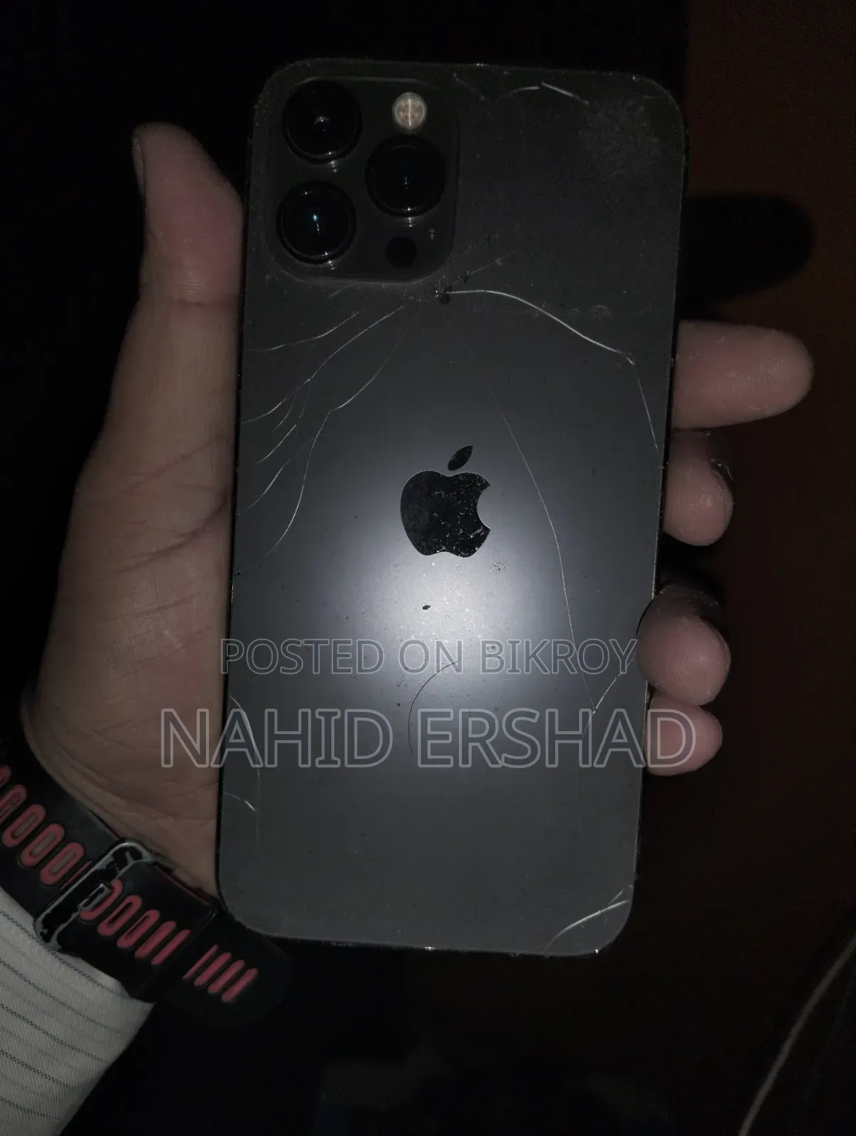 অ্যাপল আইফোন ১২ প্রো ম্যাক্স ১২৮ জিবি ব্ল্যাক