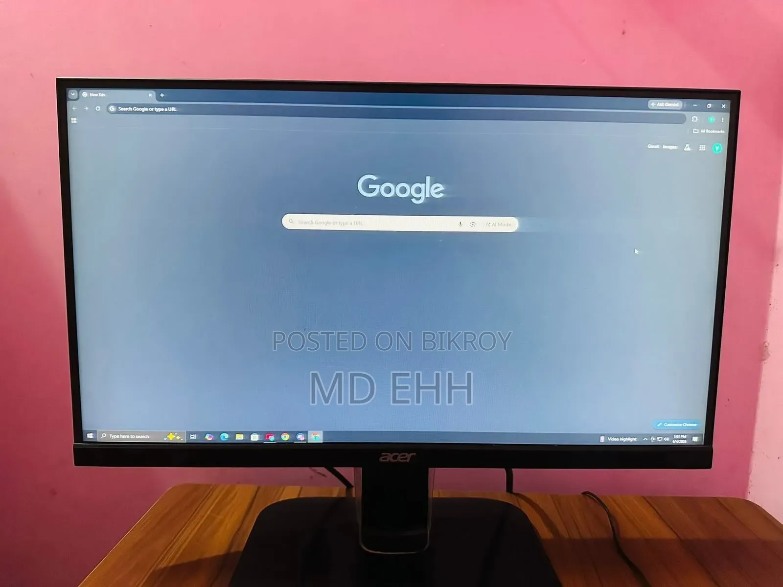 HP EliteDesk 800 G6 mini PC 8GB Intel Core i5 SSD 128GB