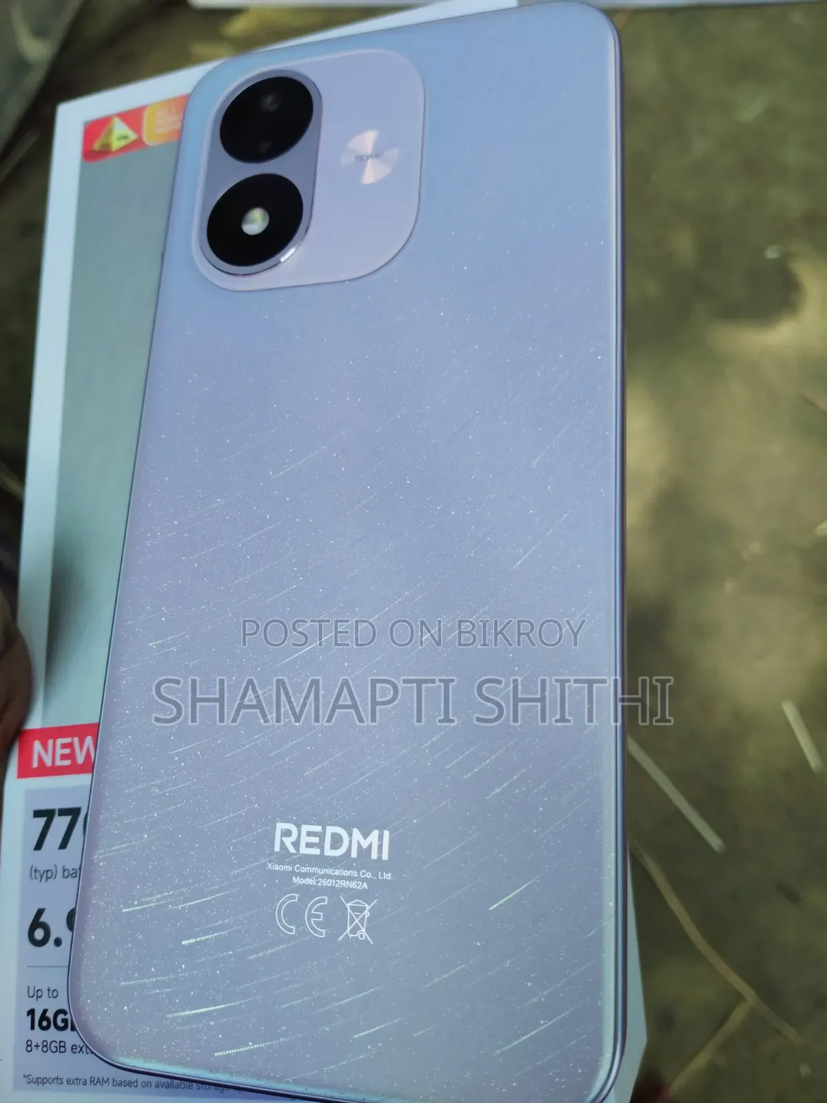 New Xiaomi Redmi Note 17 256 GB Purple