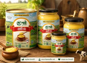Our products are 100% pure (ghee and oil)