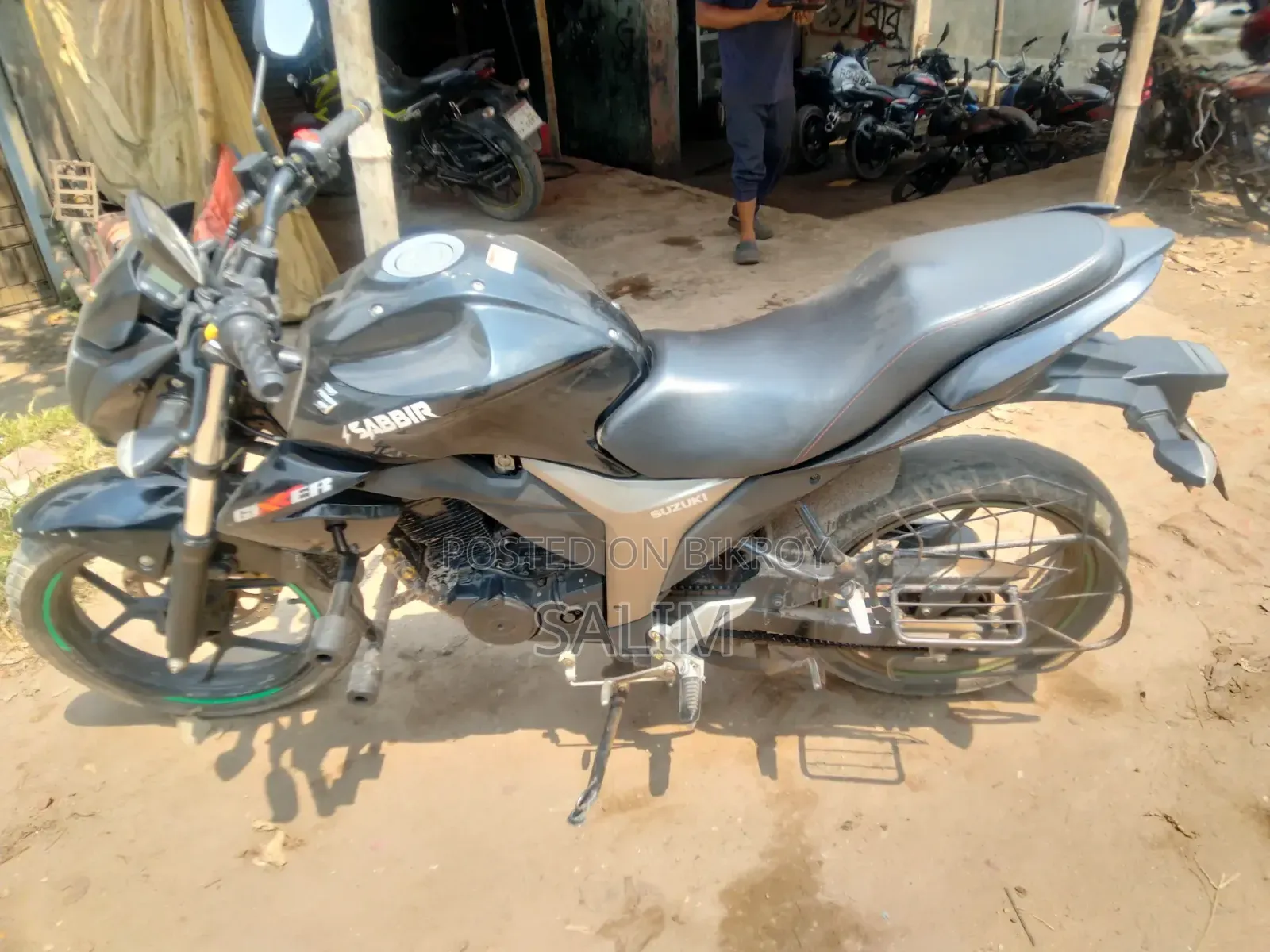 Suzuki Gixxer 2023 Black