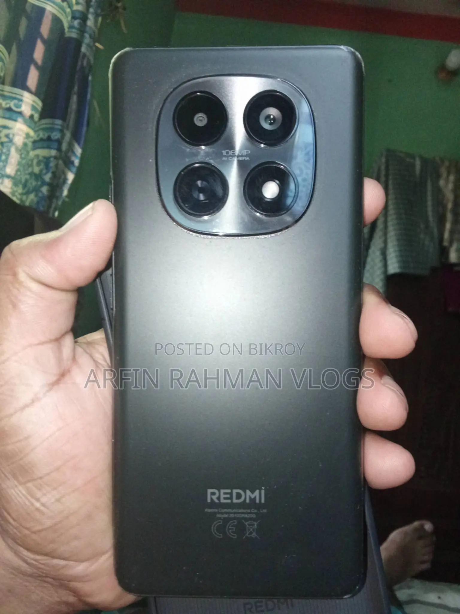 Xiaomi Redmi Note 15 256 GB Black