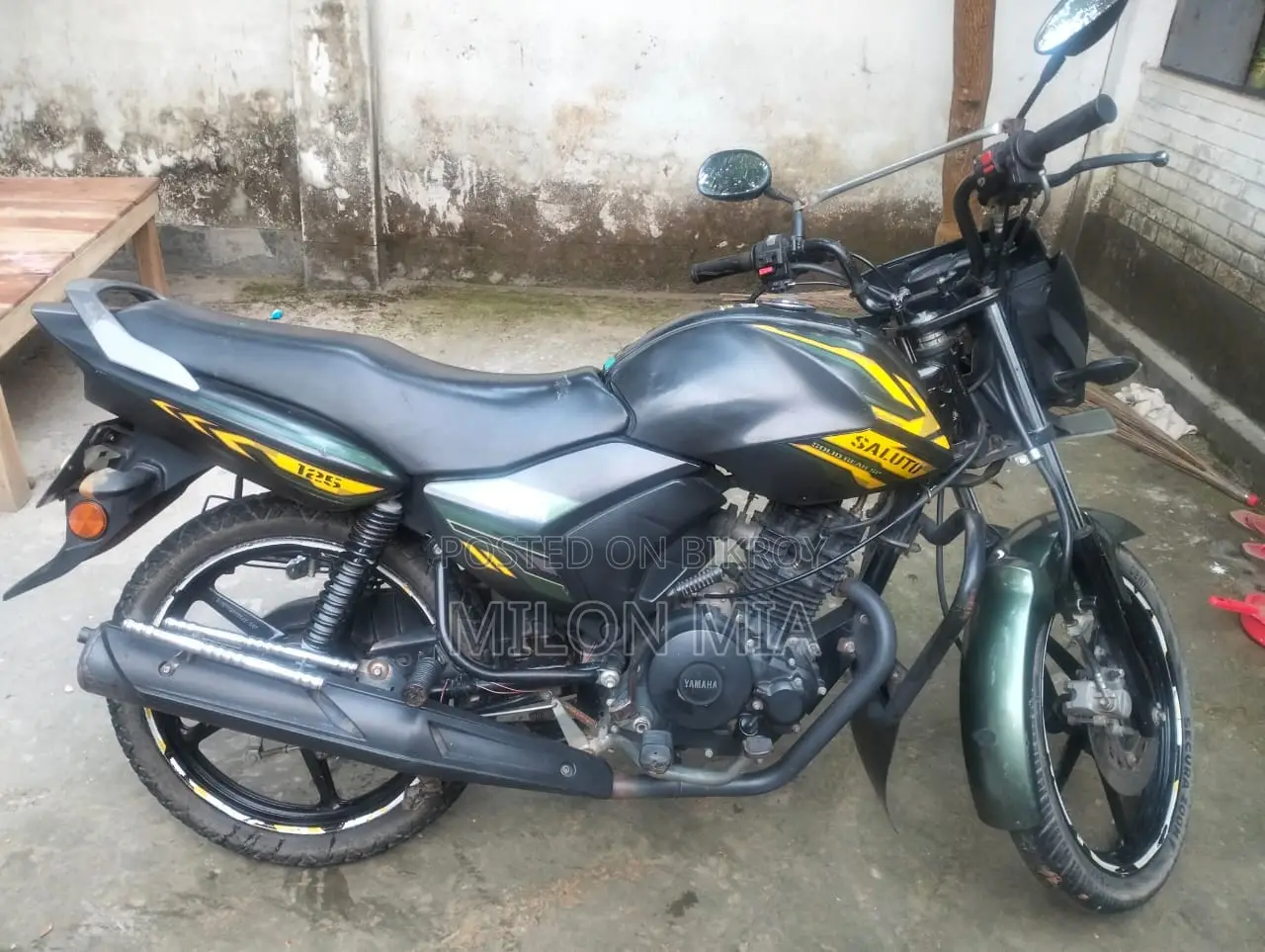Yamaha Saluto 125 2019 Gray