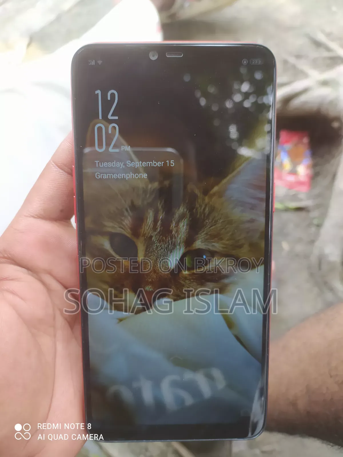 Oppo A3s 256 GB Red