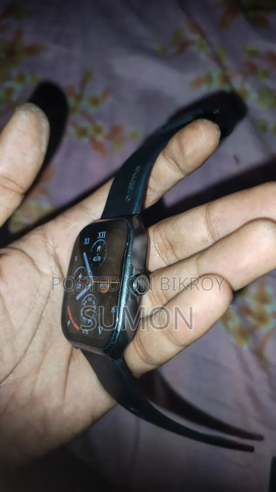Oraimo Watch Nova AM AMOLED Screen Curved Cover Smart Watch