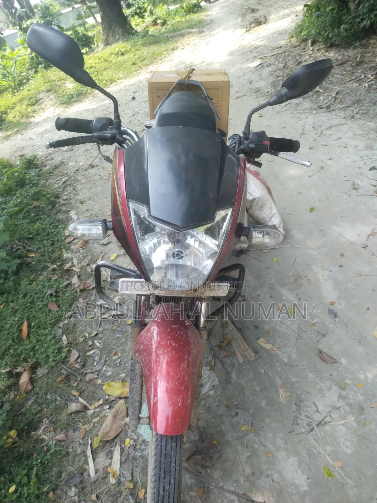 Motorcycle sell 2014 Red