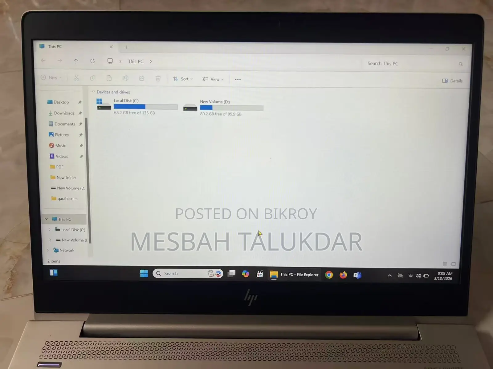 ল্যাপটপ এইচপি এলিটবুক ৮৪০ জি৬ ৮জিবি ইন্টেল কোর আই৫ এসএসডি ২৫৬জিবি