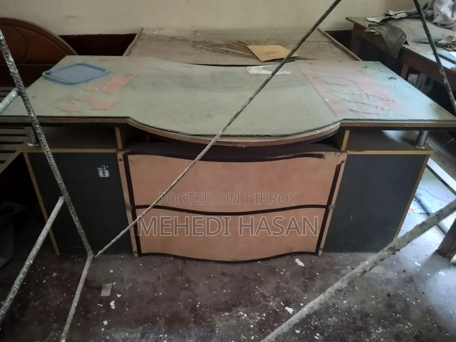 Office table not used for long