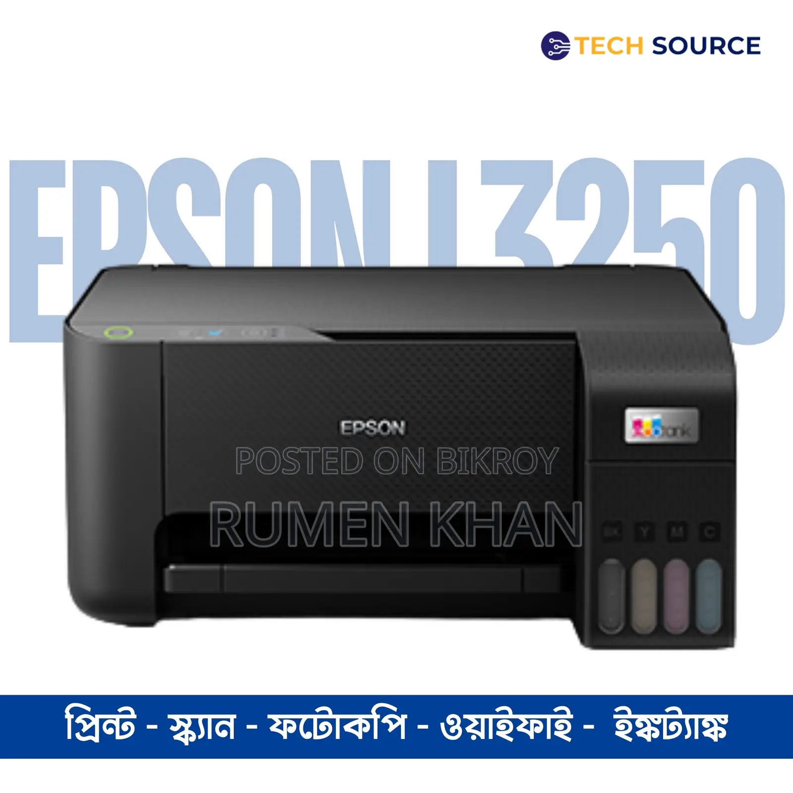 Epson L3250 Wifi Printer