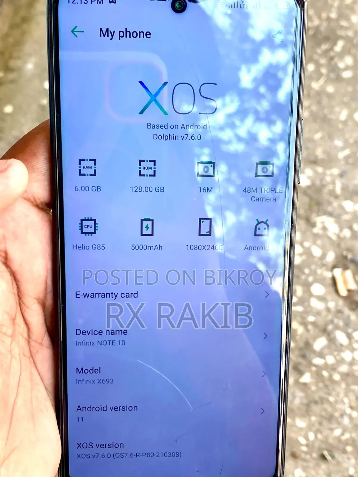 Infinix Note 10 128 GB
