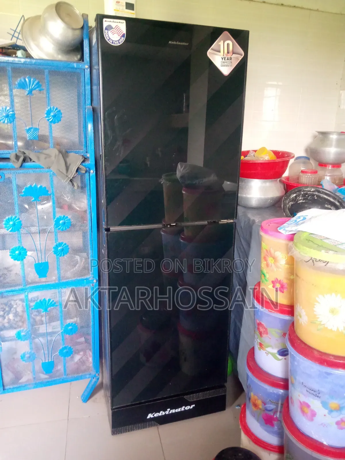 A refrigerator will be sold