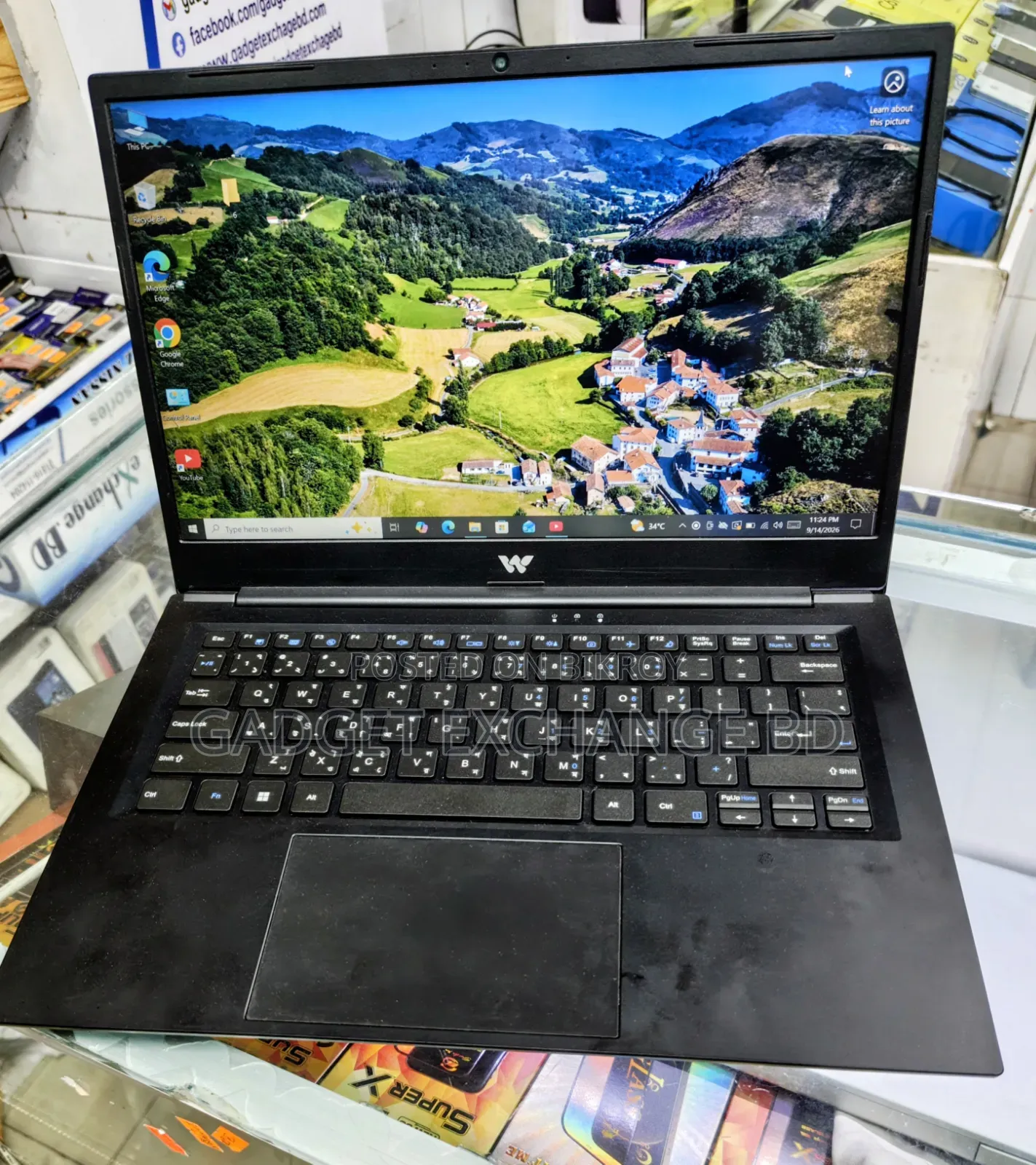 Laptop 8GB Intel Celeron SSD 128GB
