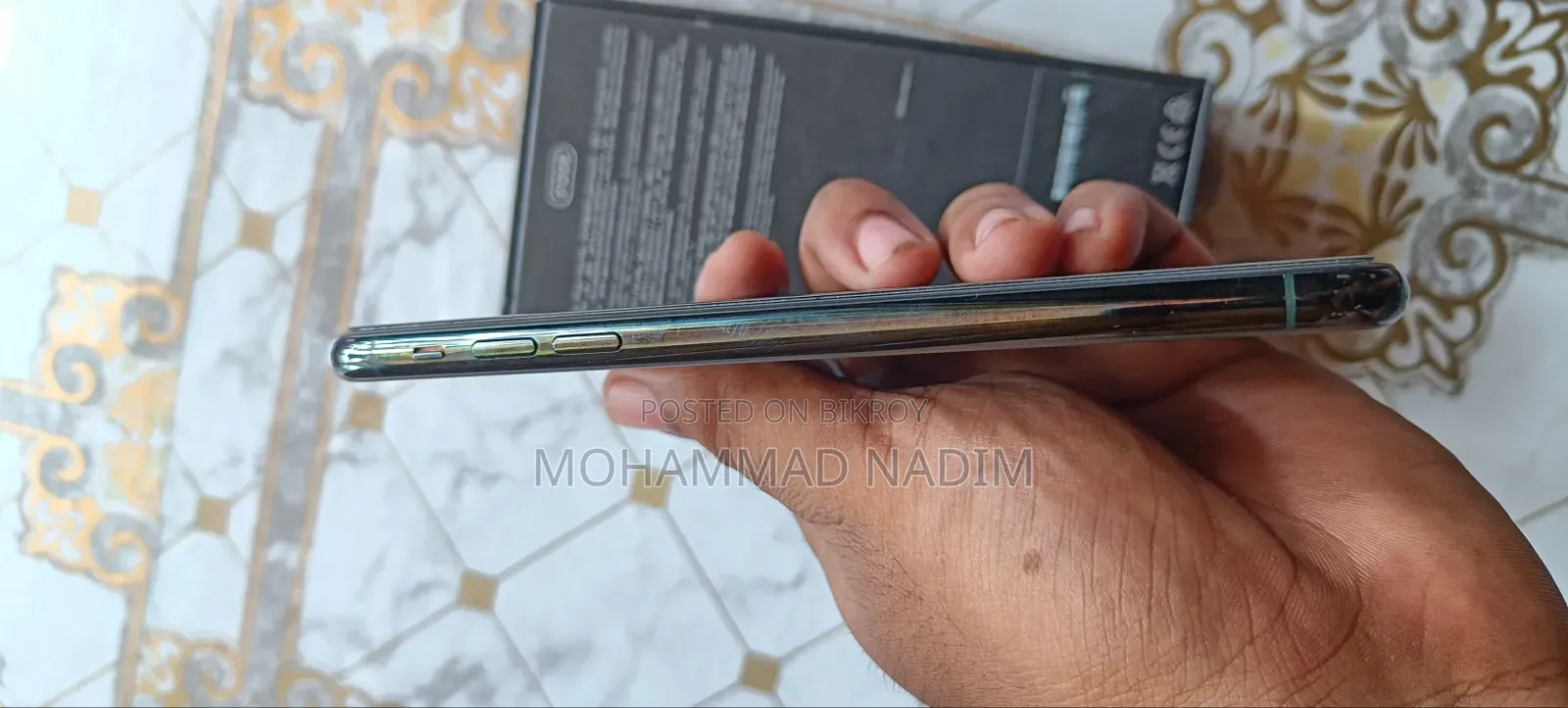 অ্যাপল আইফোন ১১ প্রো ম্যাক্স ৫১২ জিবি ব্ল্যাক