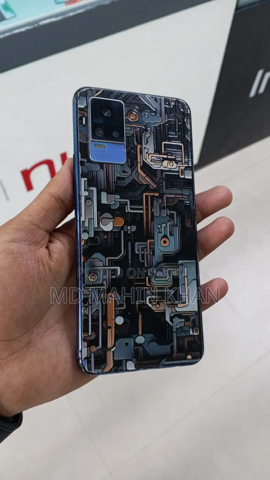 Vivo V21e 128 GB Blue