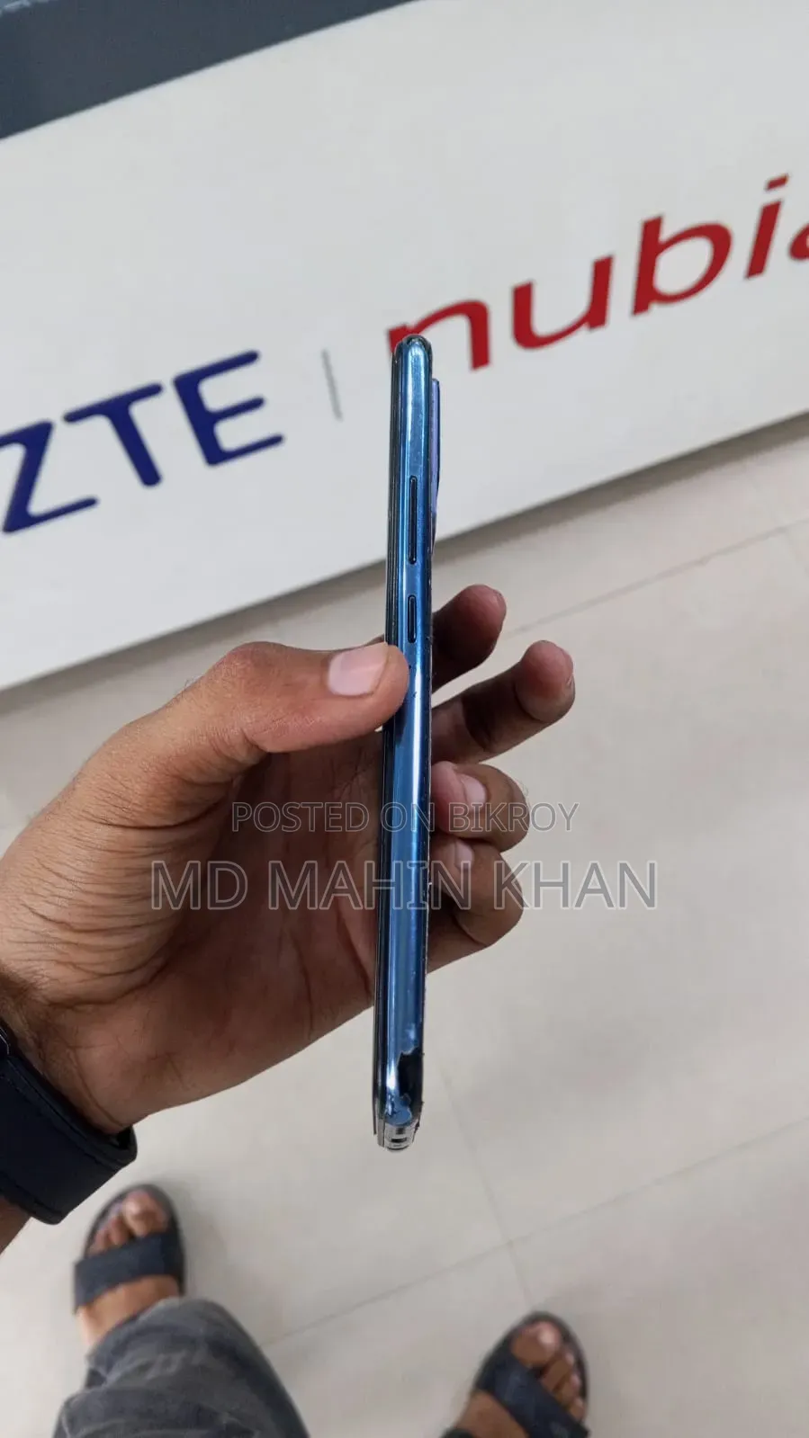 Vivo V21e 128 GB Blue
