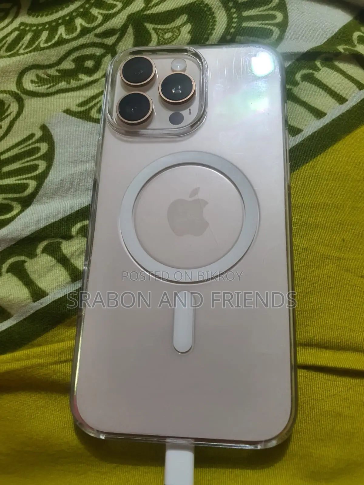 অ্যাপল আইফোন ১৬ প্রো ম্যাক্স ২৫৬ জিবি গোল্ড