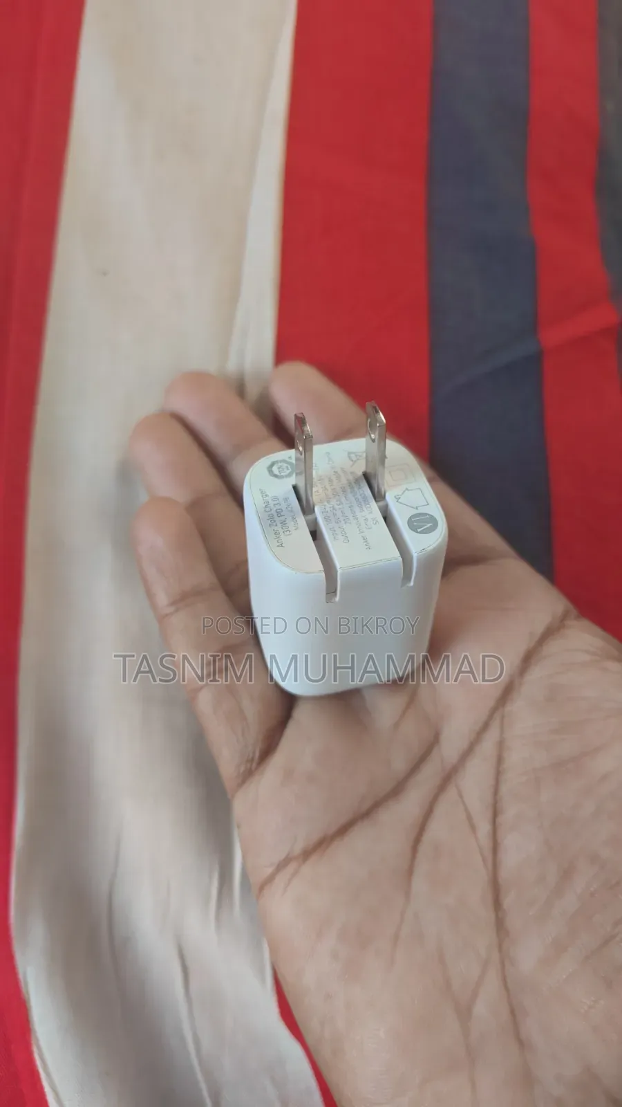 আঙ্কার ৩০ডব্লিউ টাইপ সি টু টাইপ সি চার্জার