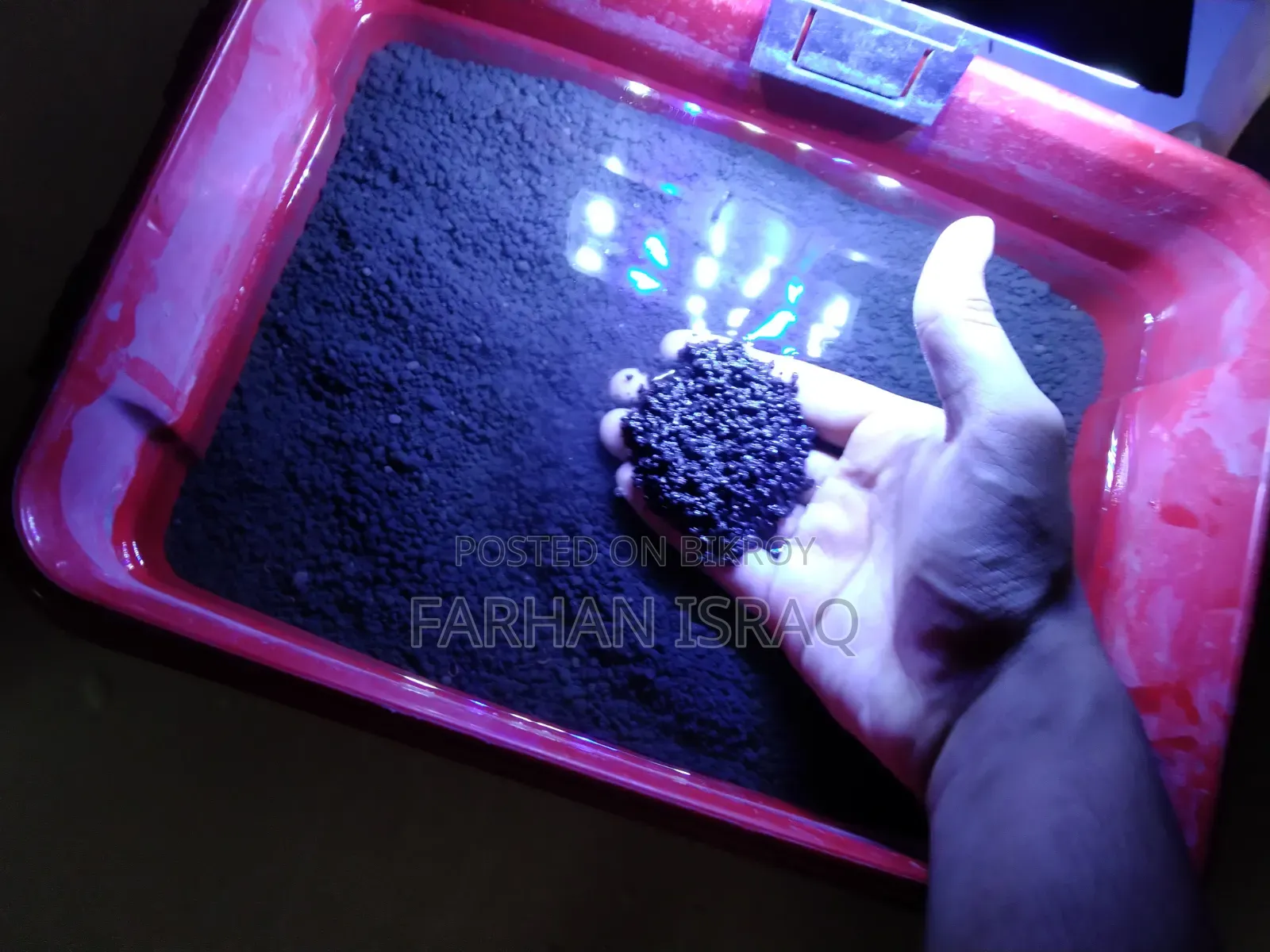 Wet Aquarium Soil