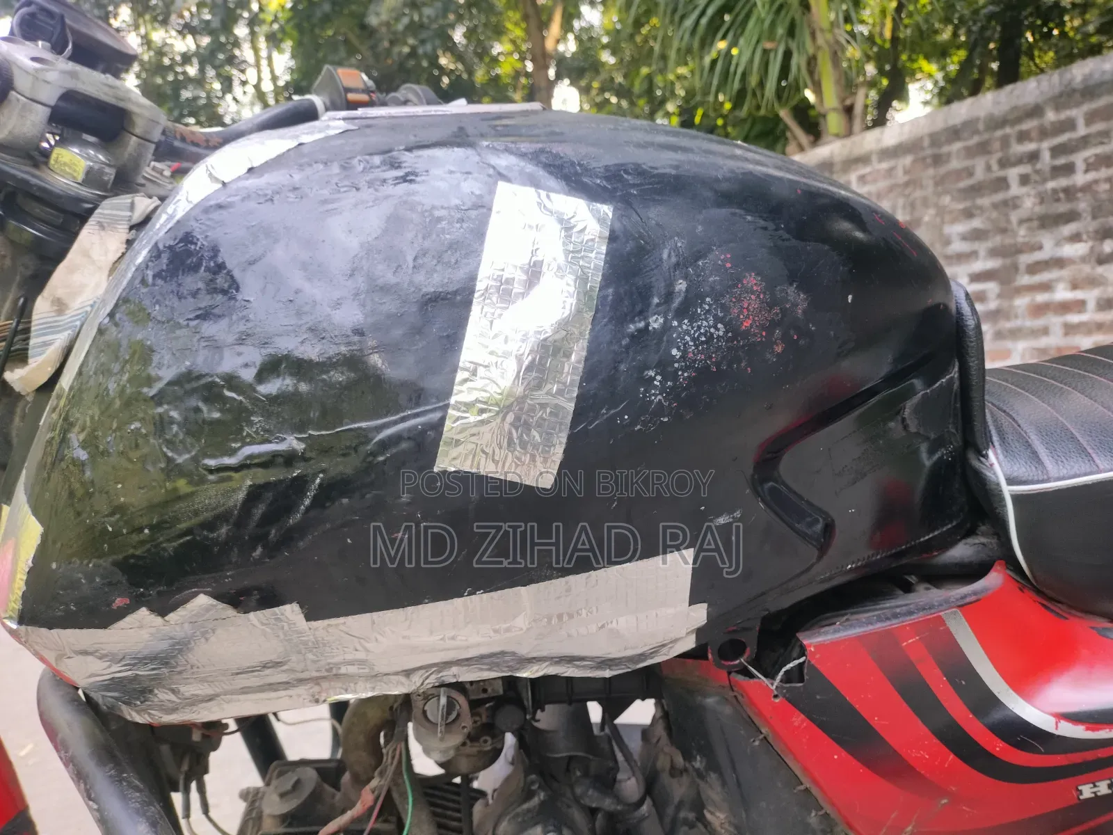 হিরো প্যাশন প্রো ২০১২ লাল